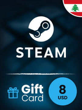 Steam Gift Card 8 USD Lebanon Steam CD Key