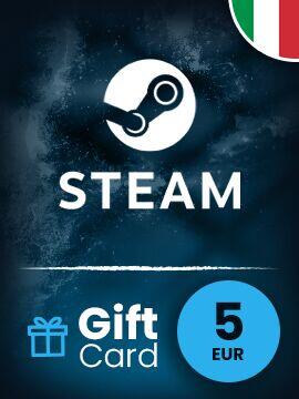Steam Gift Card 5 EUR Italy Steam CD Key