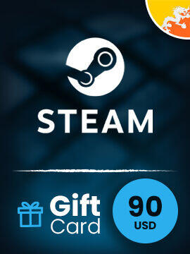 Steam Gift Card 90 USD Bhutan Steam CD Key