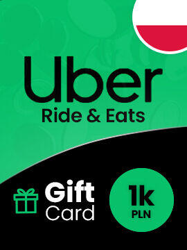 Uber Eats Gift Card 1000 PLN Poland Uber CD Key
