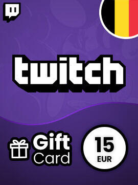 Twitch Gift Card 15 EUR Belgium twitch CD Key