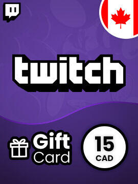 Twitch Gift Card 15 CAD Canada twitch CD Key