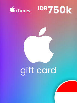 Apple iTunes Gift Card 750000 IDR Indonesia iTunes CD Key