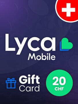 Lycamobile Gift Card 20 CHF Switzerland Lycamobile CD Key