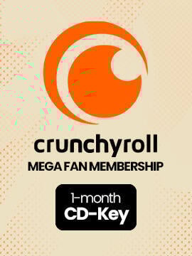 Crunchyroll Mega Fan Subscription 1 Month Crunchyroll CD Key