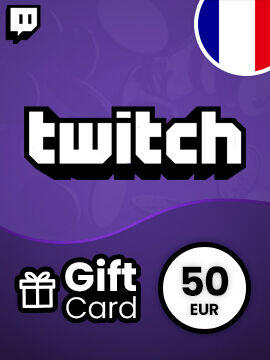 Twitch Gift Card 50 EUR France twitch CD Key