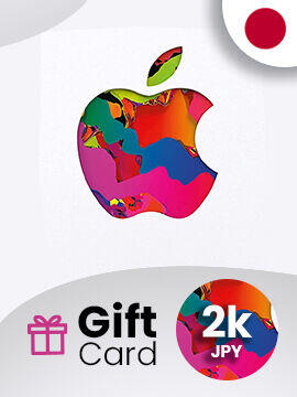 Apple Gift Card 2000 JPY Japan Apple CD Key