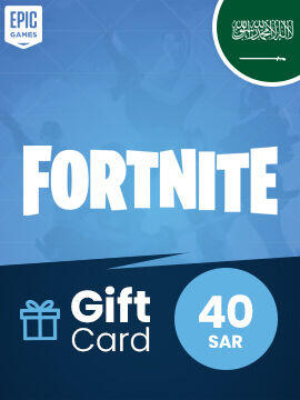 Fortnite Gift Card 40 SAR Saudi Arabia Epic Games CD Key