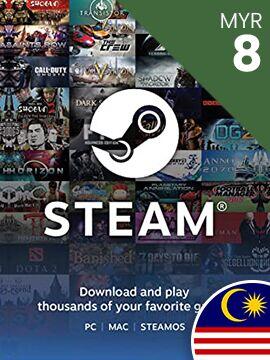 Steam Gift Card 8 MYR Malaysia Steam CD Key