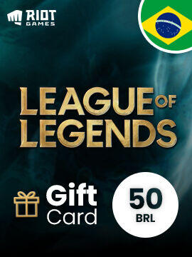 League of Legends Gift Card 50 BRL Brazil Riot CD Key