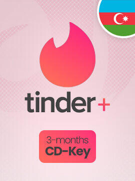 Tinder Plus 3 Months Azerbaijan Tinder CD Key