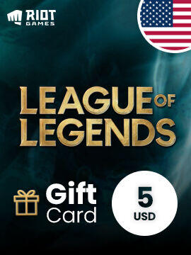 League of Legends Gift Card 5 USD United States Riot CD Key
