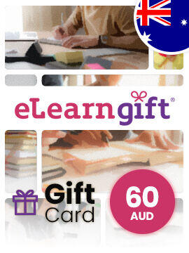 eLearnGift Gift Card 60 AUD Australia eLearnGift CD Key