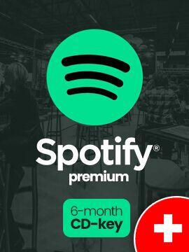 Spotify Premium 6 Months Switzerland Spotify CD Key