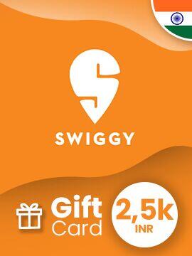 Swiggy Gift Card 2500 INR India Swiggy CD Key