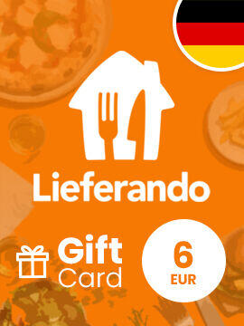 Lieferando Gift Card 6 EUR Germany Lieferando CD Key