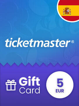 Ticketmaster Gift Card 5 EUR Spain Ticketmaster CD Key