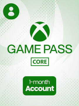 Xbox Game Pass Core Subscription Card 1 Month XBOX Live Account