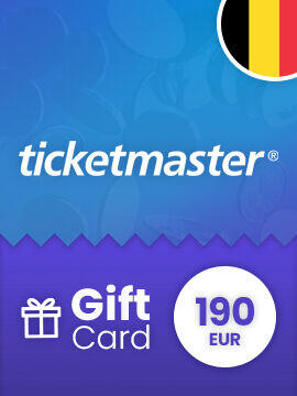 Ticketmaster Gift Card 190 EUR Belgium Ticketmaster CD Key