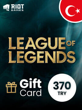 League of Legends Gift Card 370 TRY Turkey Riot CD Key