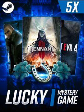 5x Mystery Lucky Steam Games