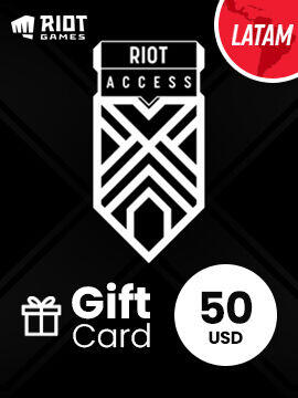 Riot Access Gift Card 50 USD Latam Riot CD Key