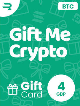 Gift Me Crypto Gift Card 4 GBP (BTC) CD Key