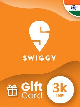 Swiggy Gift Card 3000 INR India Swiggy CD Key
