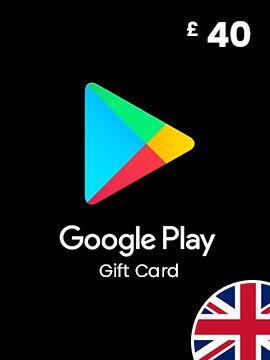 Google Play Gift Card 40 GBP United Kingdom Google Play CD Key