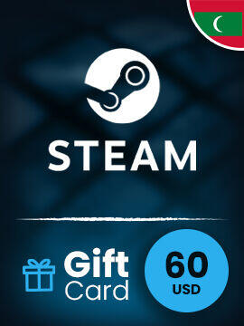 Steam Gift Card 60 USD Maldives Steam CD Key