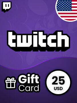 Twitch Gift Card 25 USD United States twitch CD Key