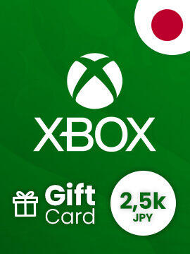 XBOX Live Gift Card 2500 JPY Japan XBOX Live CD Key