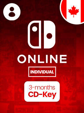 Nintendo Switch Online Individual Membership 3 Months Canada Nintendo CD Key