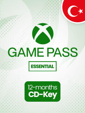Xbox Game Pass Essential (Core) Subscription Card 12 Months Turkey XBOX Live CD Key