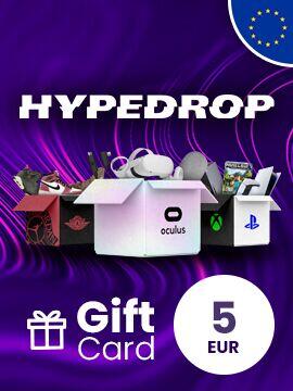 HypeDrop Gift Card 5 EUR Europe HypeDrop CD Key