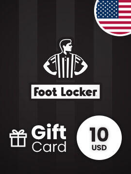 Foot Locker Gift Card 10 USD United States Foot Locker CD Key