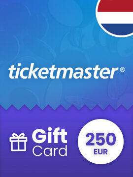 Ticketmaster Gift Card 250 EUR Netherlands Ticketmaster CD Key