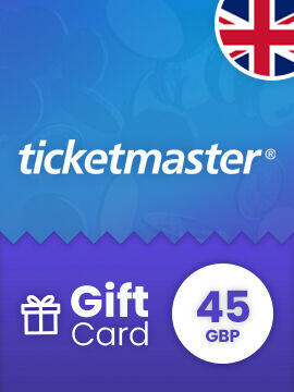 Ticketmaster Gift Card 45 GBP United Kingdom Ticketmaster CD Key