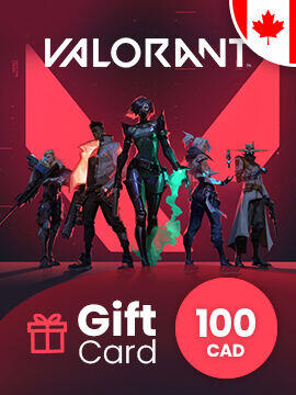 Valorant Gift Card 100 CAD Canada Riot CD Key