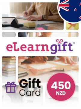 eLearnGift Gift Card 450 NZD New Zealand eLearnGift CD Key