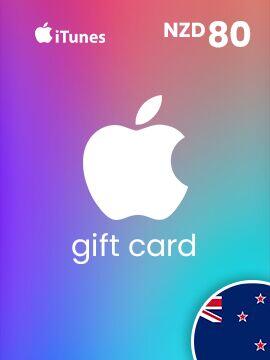 Apple iTunes Gift Card 80 NZD New Zealand iTunes CD Key