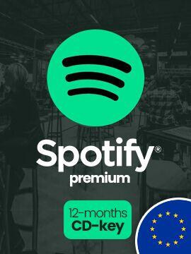 Spotify Premium 12 Months Europe Spotify CD Key