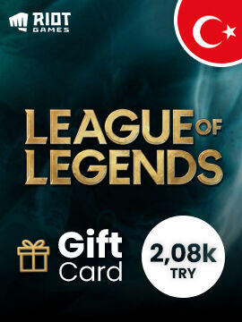 League of Legends Gift Card 2080 TRY Turkey Riot CD Key