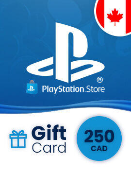 PlayStation Network Gift Card 250 CAD Canada PSN CD Key