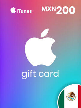 Apple iTunes Gift Card 200 MXN Mexico iTunes CD Key