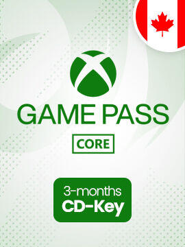 Xbox Game Pass Core Subscription Card 3 Months Canada XBOX Live CD Key