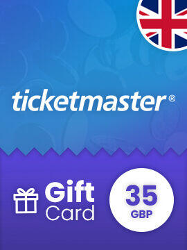 Ticketmaster Gift Card 35 GBP United Kingdom Ticketmaster CD Key