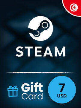 Steam Gift Card 7 USD Tunisia Steam CD Key