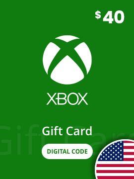 XBOX Live Gift Card 40 USD United States XBOX Live CD Key