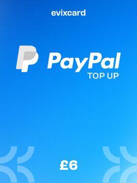 EvixCard PayPal Gift Card 6 GBP by EvixCard CD Key